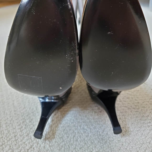 Sergio Rossi, Leather Knee high Boots, Grey - Picture 9 of 13